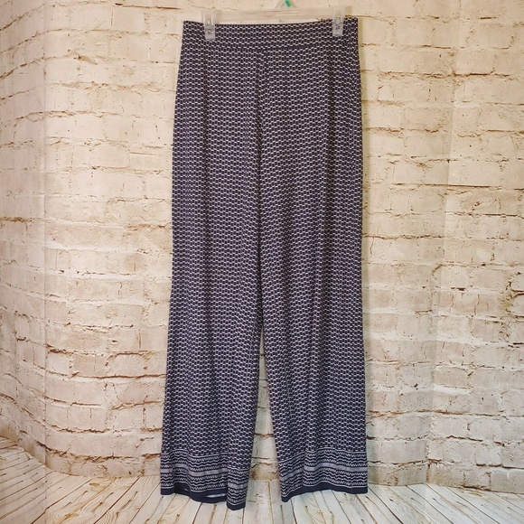 Max Studio Pants - Max Studio High Rise Palazzo Pants Navy